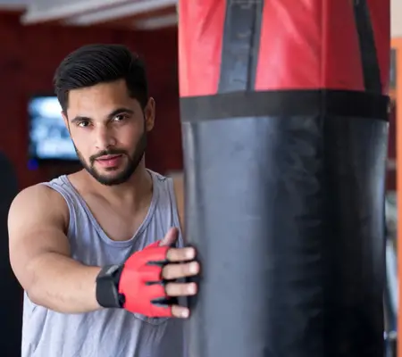 Training with a Boxing Punching Bag is a great way to improve your fitness